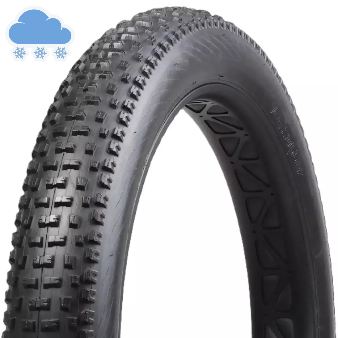 Anvelopa bicicleta Vee Rubber, 26x4.25 ICE GOLEM DELUXE, VRB-372 SBK 36TPI, WIRE BEAD, SNOW TIRE, FAT BIKE - Made in Thailanda