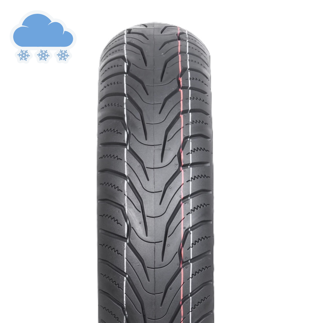 Anvelopa moto all-season Vee Rubber, 120/70-10 VRM-396, Tubeless 54P, MANHATTAN - Made in Thailanda