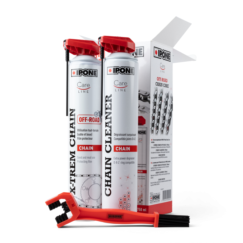 Kit complet intretinere lant moto IPONE - OFF ROAD CHAIN PACK